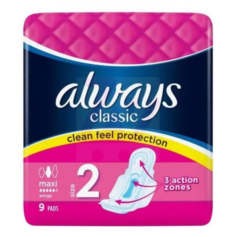 Always Classic Maxi Wings 9s