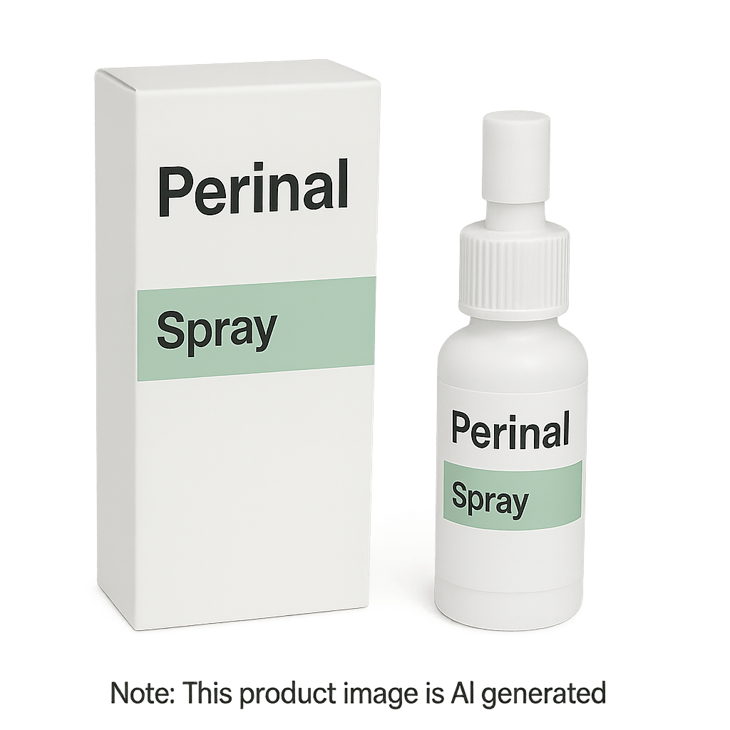Box of Perinal Spray for haemorrhoid pain relief